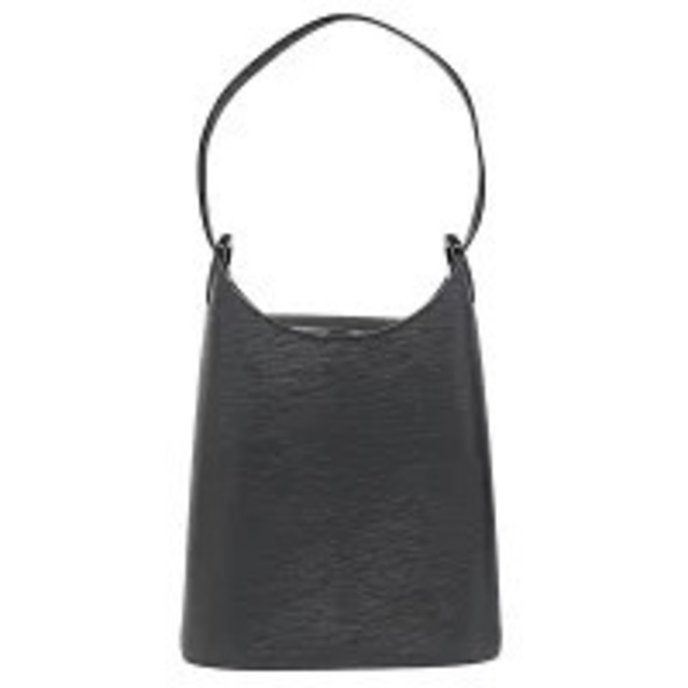 Louis Vuitton Shoulder Bag Verso Epi Leather Black